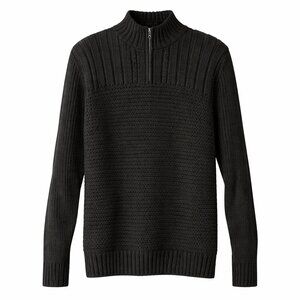 J.B. HOLT Alexander Quarter Zip Men’s Long Sleeve Sweater Size M